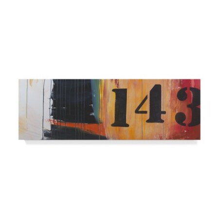 Trademark Fine Art Jodi Fuchs 'Billboard For Love Iii' Canvas Art, 6x19 WAG03586-C619GG